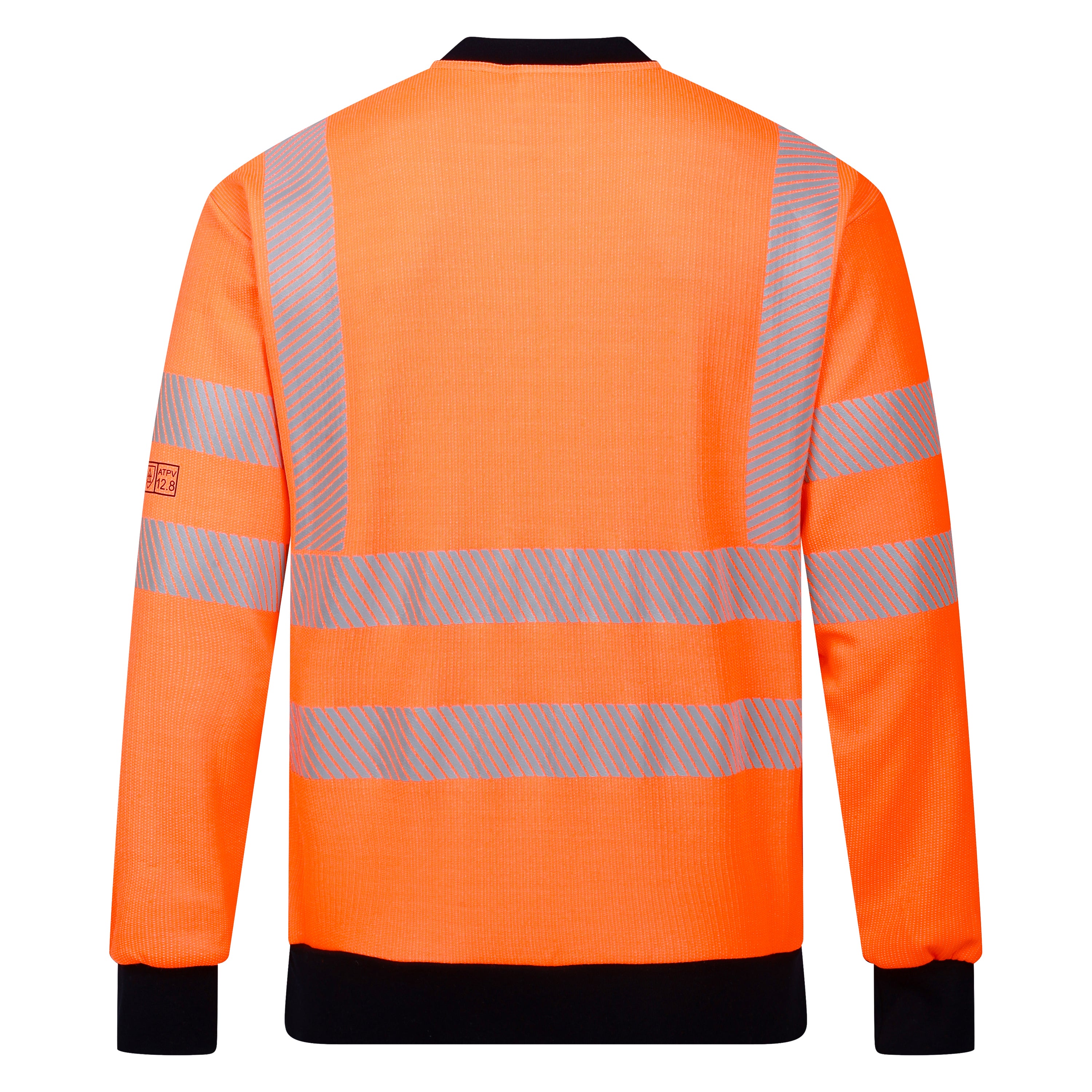 GFRAS17 High Visibility Orange FR & AS Sweatshirt