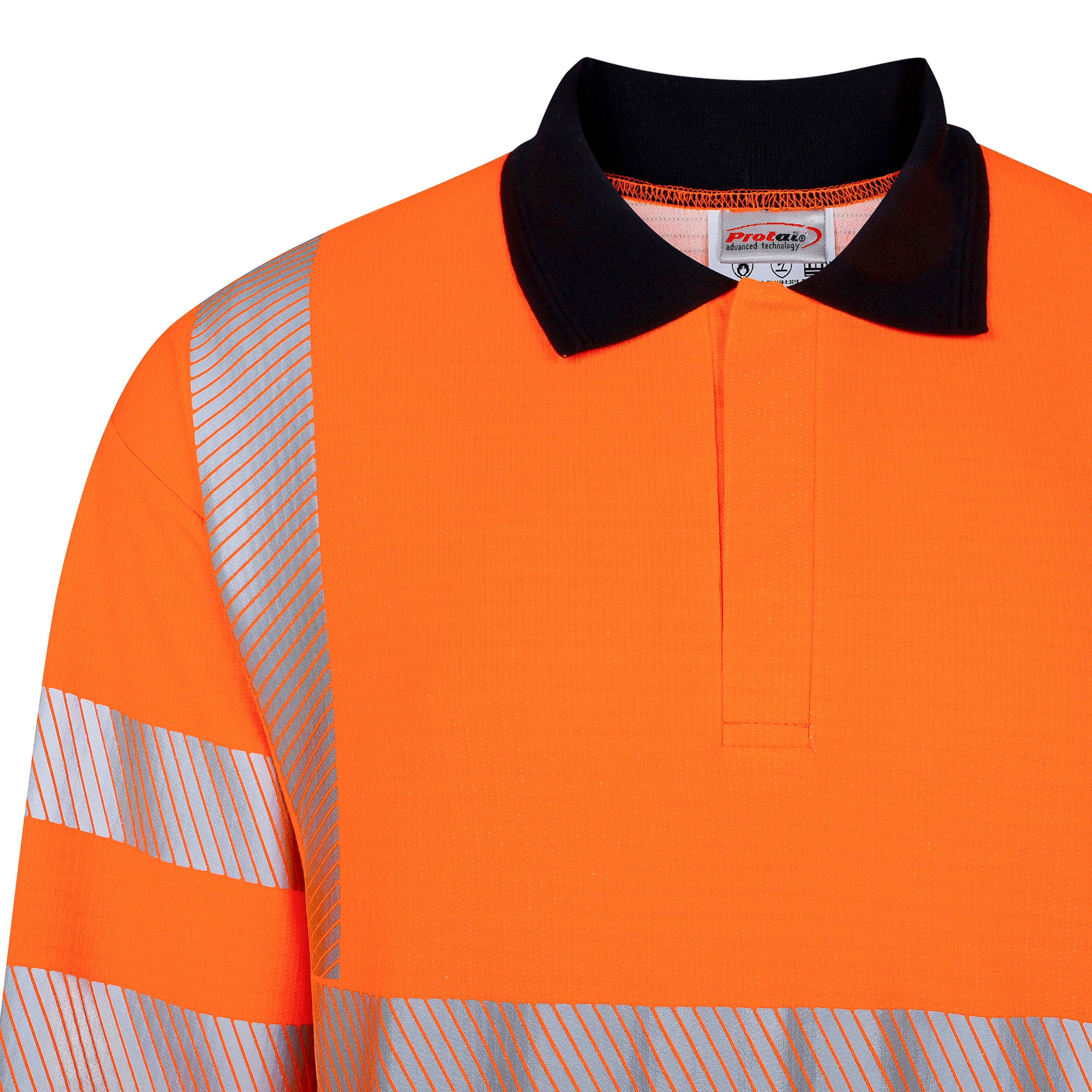 GFRAS01 Hi Viz Orange FR & AS Polo