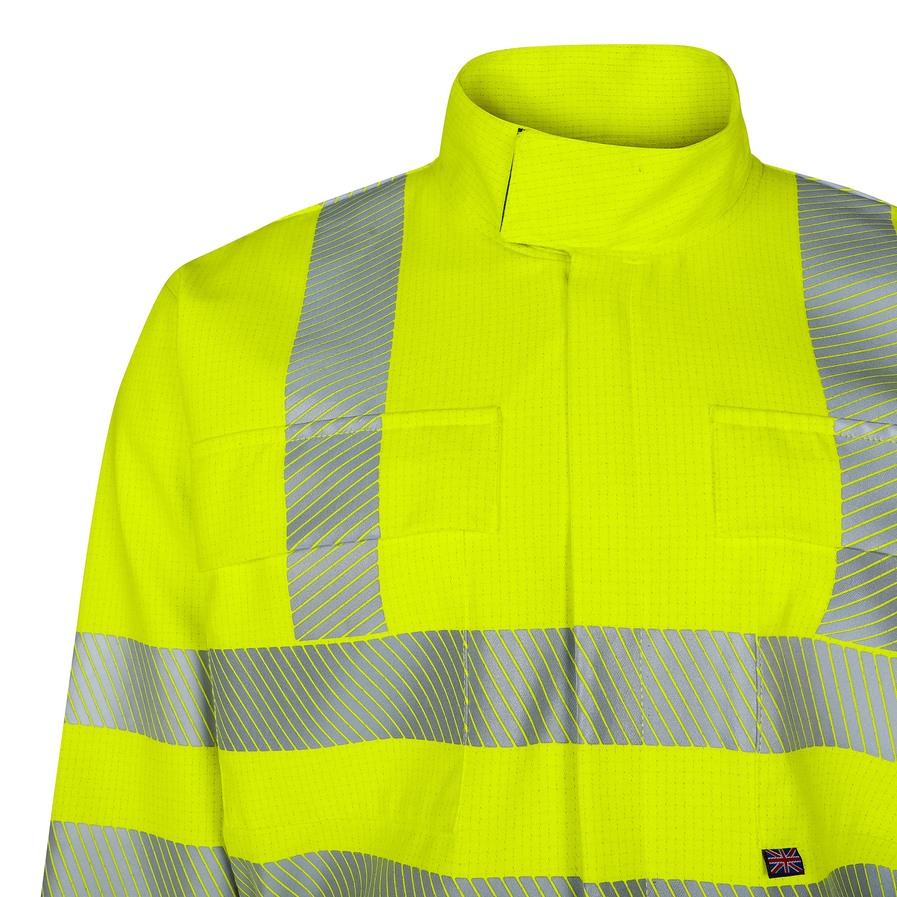 AFRAS64 Hi Vis Yellow FR & AS Arc Coverall