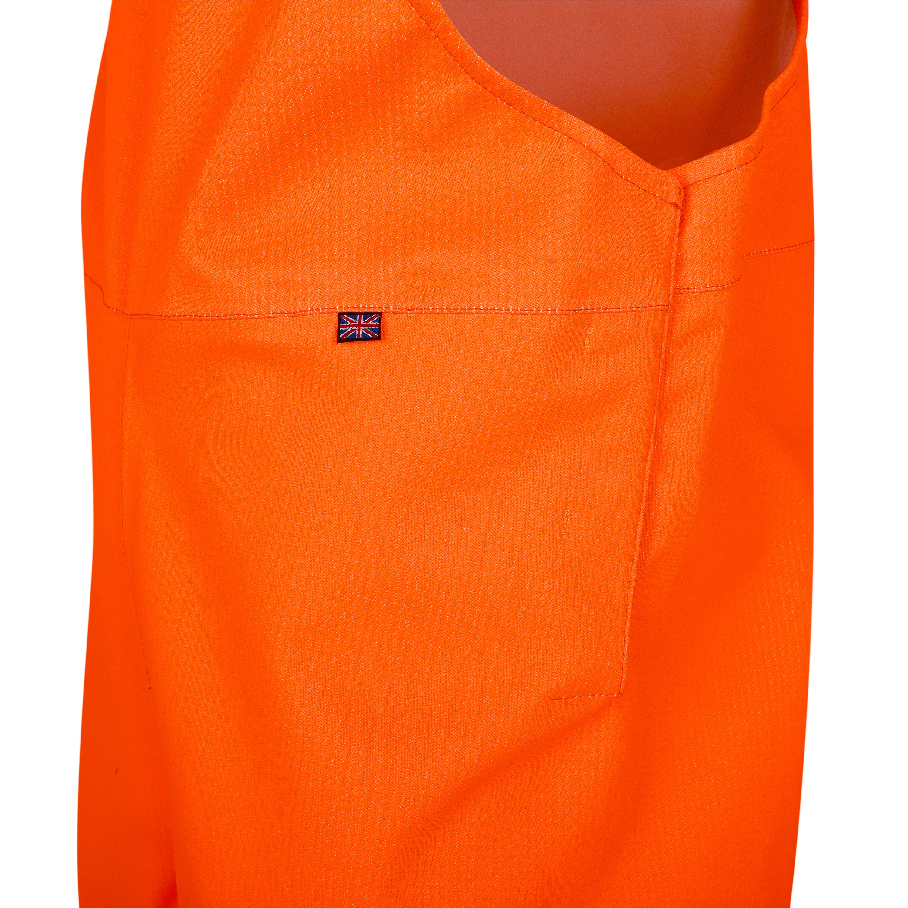 GFRAS21 High Vis Orange FR & AS Waterproof Salopettes